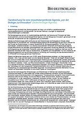 BIO Deutschland: Handreichung für eine ressortübergreifende Agenda „von der Biologie zur Innovation“ preview