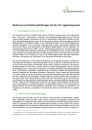Bioökonomie-Politikempfehlungen für die 18. Legislaturperiode preview